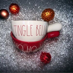 Rae Dunn Chili or soup Christmas bowls